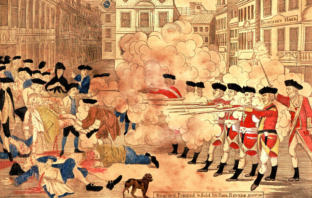 What was the Boston Massacre?