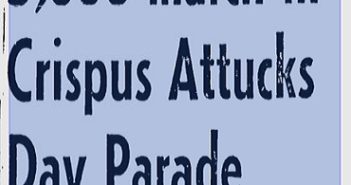 Crispus Attucks Parade in Newark, NJ Video 1967
